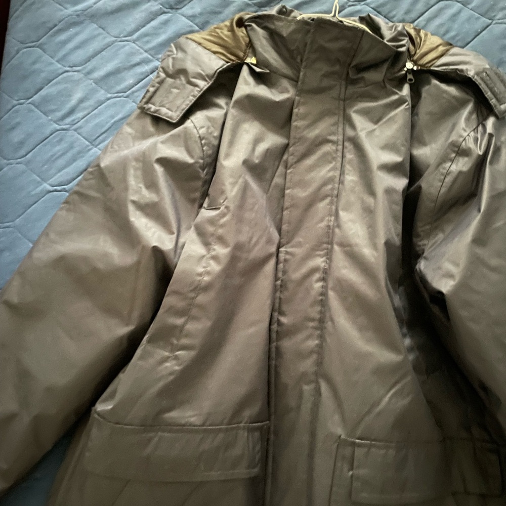 Brown Hooded Jacket